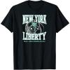 WNBA New York Liberty Home Court Midtown T-Shirt(Black)