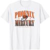 WNBA Phoenix Mercury Courtside T-Shirt(White)