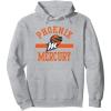 WNBA Phoenix Mercury Downtown Pullover Hoodie(Heather Grey)