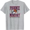 WNBA Phoenix Mercury Home Court T-Shirt(Heather Grey)