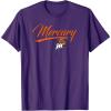 WNBA Phoenix Mercury Officially Licensed T-Shirt(Purple)