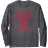 WNBA Property Of Atlanta Dream Licensed Long Sleeve T-Shirt(Dark Heather Grey)