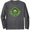 WNBA Seattle Storm Fan Base Long Sleeve T-Shirt(Dark Heather Grey)