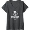 Womens WNBA New York Liberty Carry the Torch V-Neck T-Shirt(Dark Heather Grey)