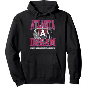 WNBA Atlanta Dream Home Court Pullover Hoodie(Black)