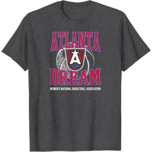 WNBA Atlanta Dream Home Court T-Shirt(Dark Heather Grey)