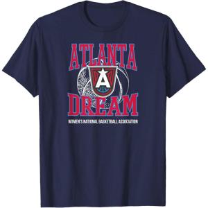 WNBA Atlanta Dream Home Court T-Shirt(Navy Blue)