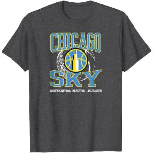 WNBA Chicago Sky Home Court Midtown T-Shirt(Dark Heather Grey)