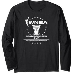WNBA Commissioner’s Cup Above the Rim Long Sleeve T-Shirt(Black)