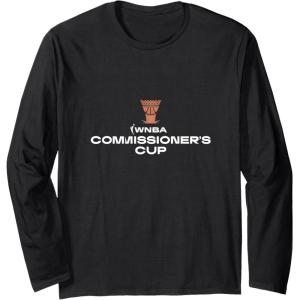 WNBA Commissioner’s Cup Long Sleeve T-Shirt(Black)