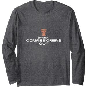 WNBA Commissioner’s Cup Long Sleeve T-Shirt(Dark Heather Grey)