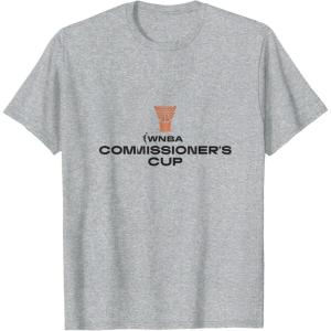 WNBA Commissioner’s Cup Officially Licensed T-Shirt(Heather Grey)