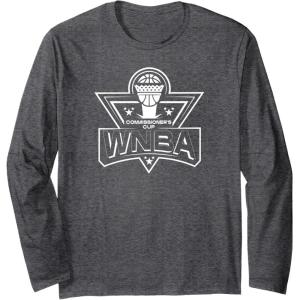 WNBA Commissioner’s Cup Pinnacle Long Sleeve T-Shirt(Dark Heather Grey)