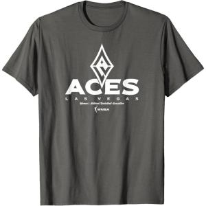 WNBA Las Vegas Aces Ace High T-Shirt(Asphalt Grey)