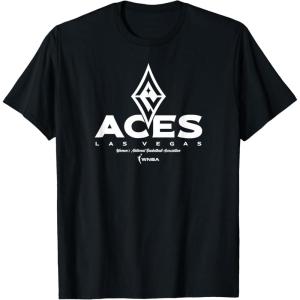 WNBA Las Vegas Aces Ace High T-Shirt(Black)
