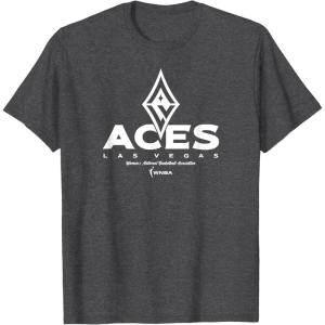 WNBA Las Vegas Aces Ace High T-Shirt(Dark Heather Grey)