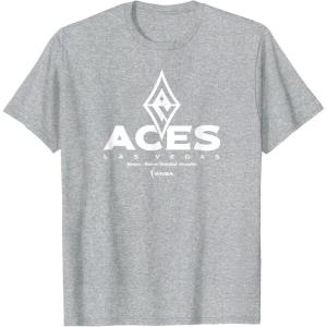 WNBA Las Vegas Aces Ace High T-Shirt(Heather Grey)