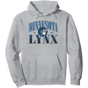 WNBA Minnesota Lynx Courtside Pullover Hoodie(Heather Grey)
