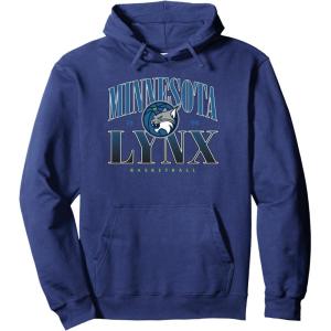 WNBA Minnesota Lynx Courtside Pullover Hoodie(Navy Blue)