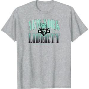 WNBA New York Liberty Courtside T-Shirt(Heather Grey)