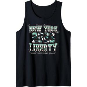 WNBA New York Liberty Done Deal Championship Tank Top(Black)