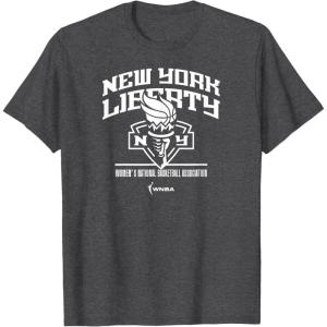 WNBA New York Liberty Jumpstart T-Shirt(Dark Heather Grey)
