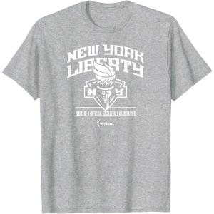 WNBA New York Liberty Jumpstart T-Shirt(Heather Grey)