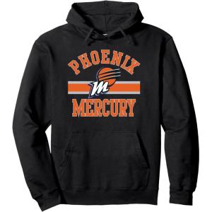 WNBA Phoenix Mercury Downtown Pullover Hoodie(Black)
