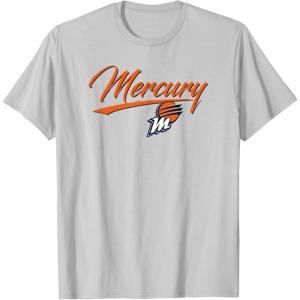 WNBA Phoenix Mercury Officially Licensed T-Shirt(Silver Grey)