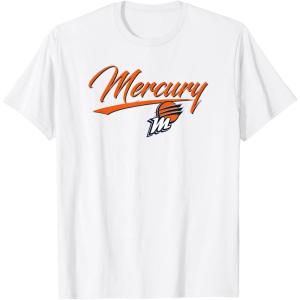 WNBA Phoenix Mercury Officially Licensed T-Shirt(White)