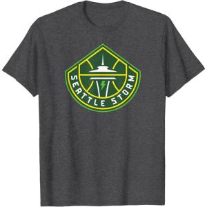 WNBA Seattle Storm Fan Base T-Shirt(Dark Heather Grey)