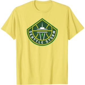 WNBA Seattle Storm Fan Base T-Shirt(Lemon Yellow)