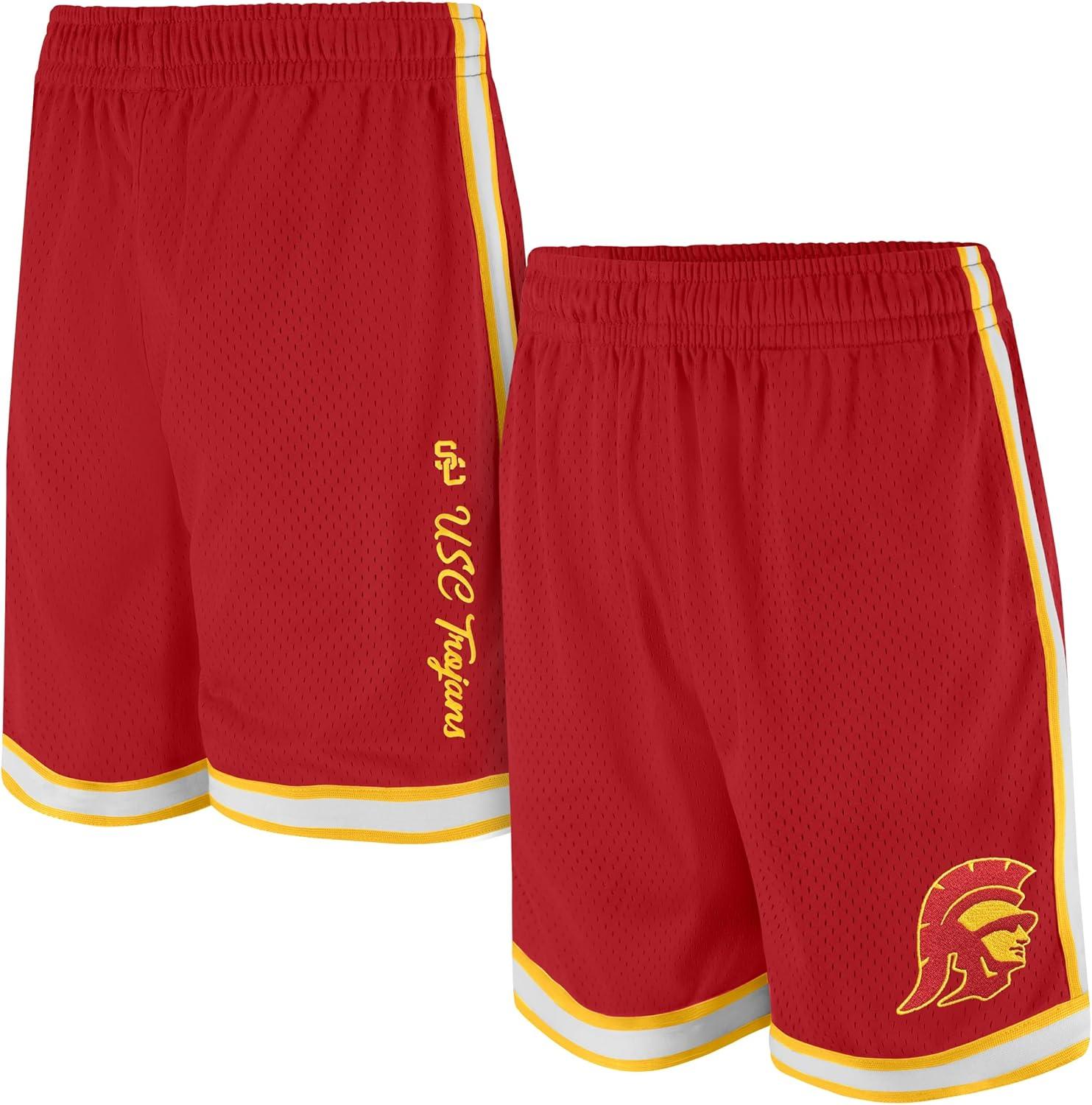 imageUltra Game NCAA Mens NCAA Official Slam Active Basketball Training ShortsTeam Color