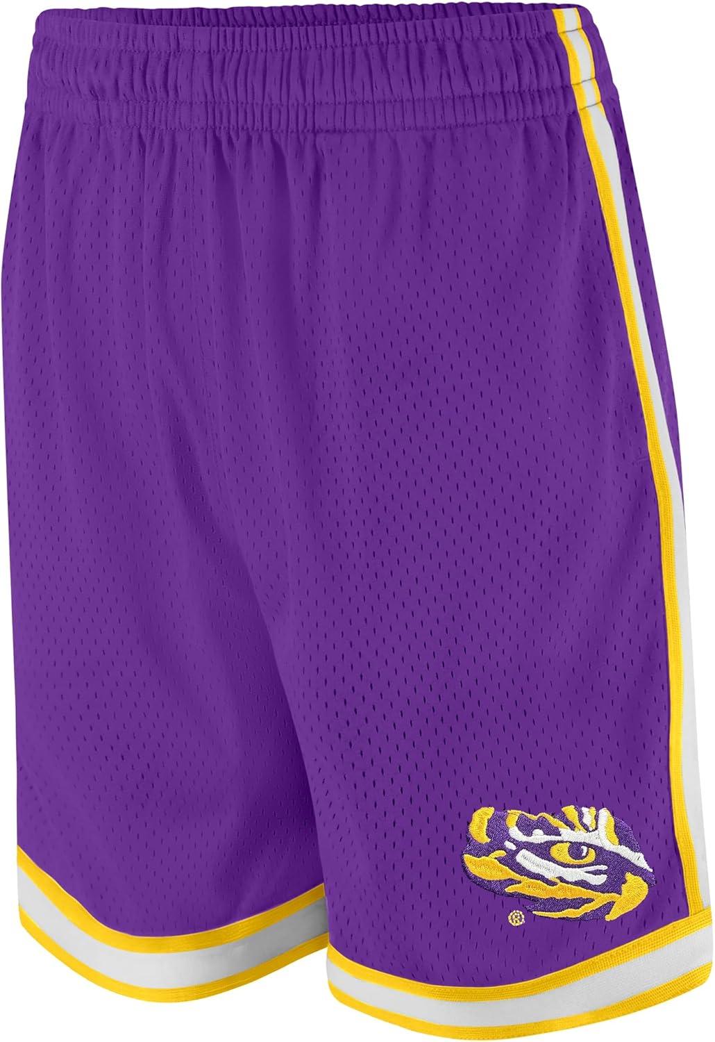 imageUltra Game NCAA Mens NCAA Official Slam Active Basketball Training ShortsTeam Color