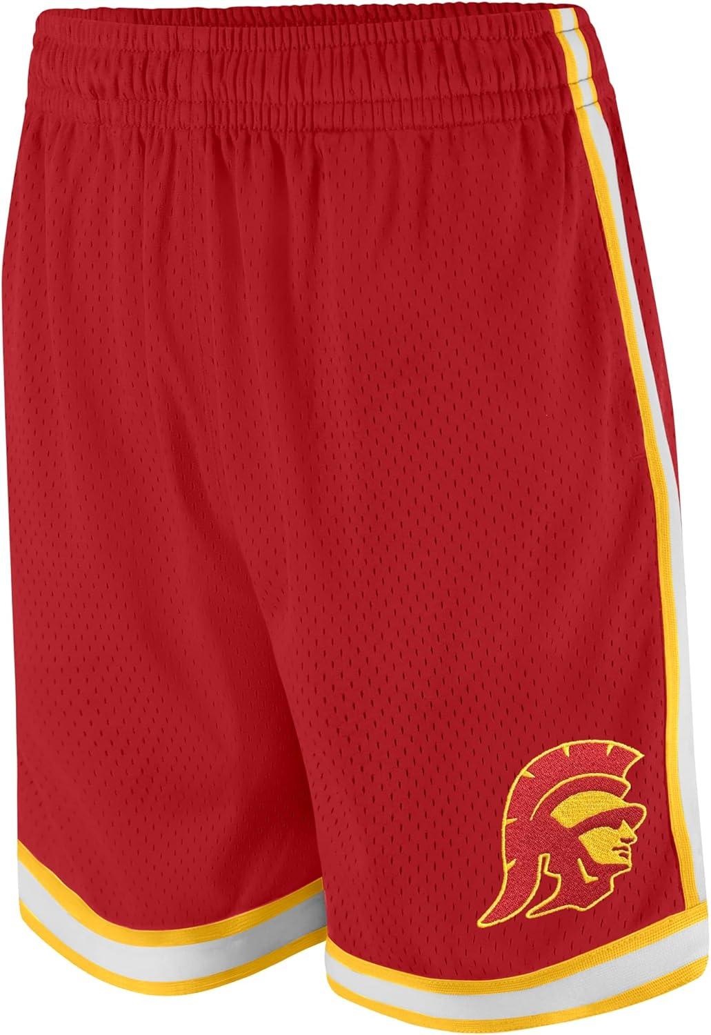 imageUltra Game NCAA Mens NCAA Official Slam Active Basketball Training ShortsTeam Color