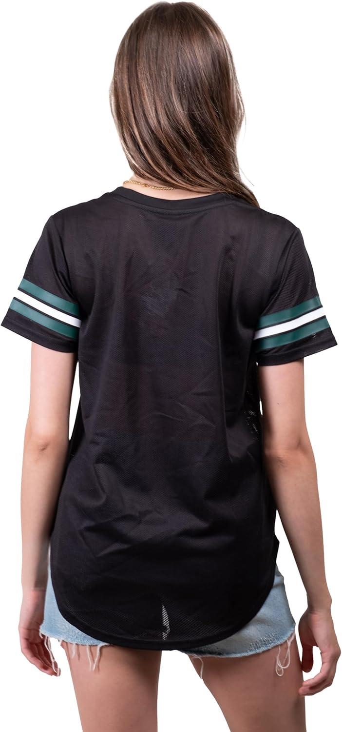 imageUltra Game Womens NCAA Official Super Soft Mesh Jersey TShirtBlack