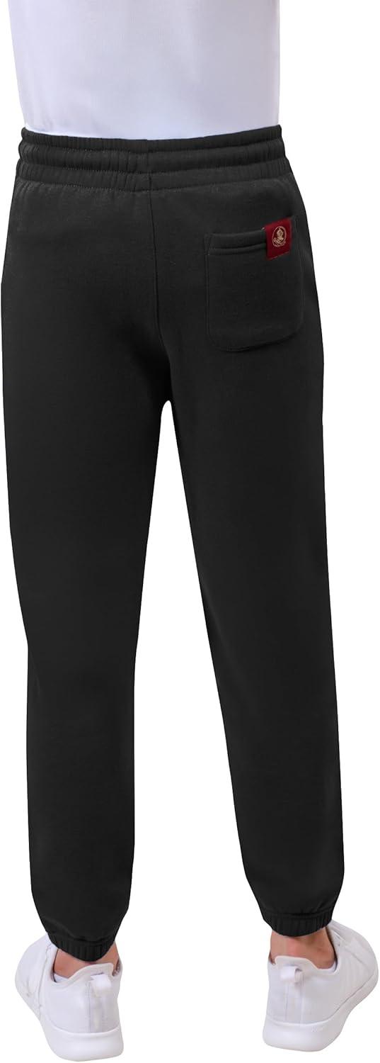 imageUltra Game Youth NCAA Official Super Soft Jogger Lounge SweatpantsBlack