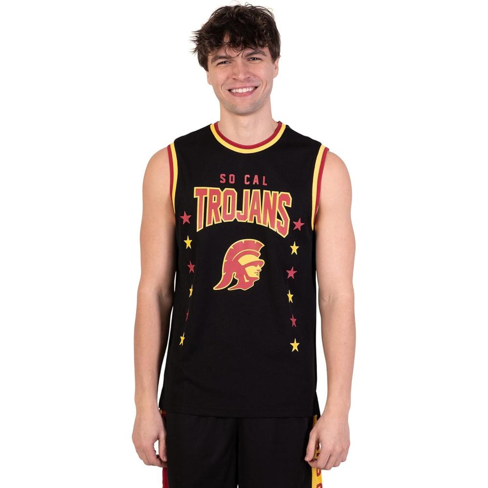 imageUltra Game NCAA Mens NCAA Official Sleeveless Jersey Tank TopBlack