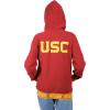 Ultra Game NCAA womens Ncaa Official Full Zip Sherpa Jersey Hoodie With Team Logo(Team Color)