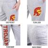 Ultra Game Women’s NCAA Official Supremely Soft Jogger Lounge Sweatpants(Heather Gray)