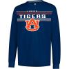 Ultra Game NCAA Mens NCAA Official Super Soft Supreme Long Sleeve T-Shirt(Team Color)