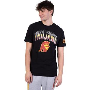 Ultra Game NCAA Mens NCAA Official Crew Neck Short Sleeve Polo Shirt with Arched Plexi Design(Black)