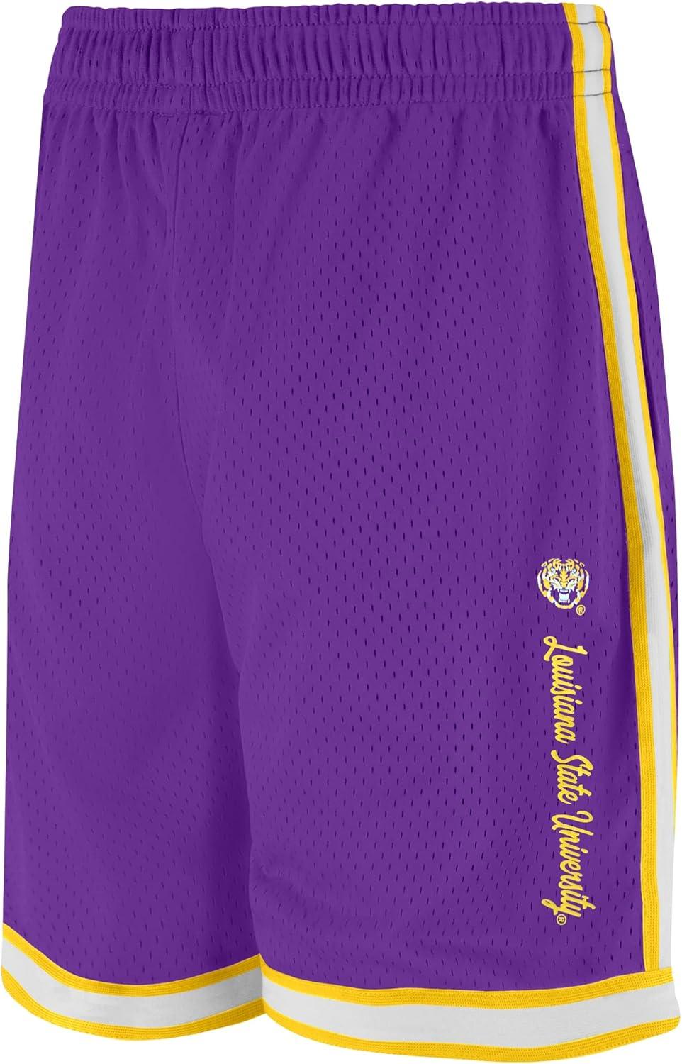 imageUltra Game NCAA Boys NCAA Official Active Knit Slam Basketball Training ShortsTeam Color