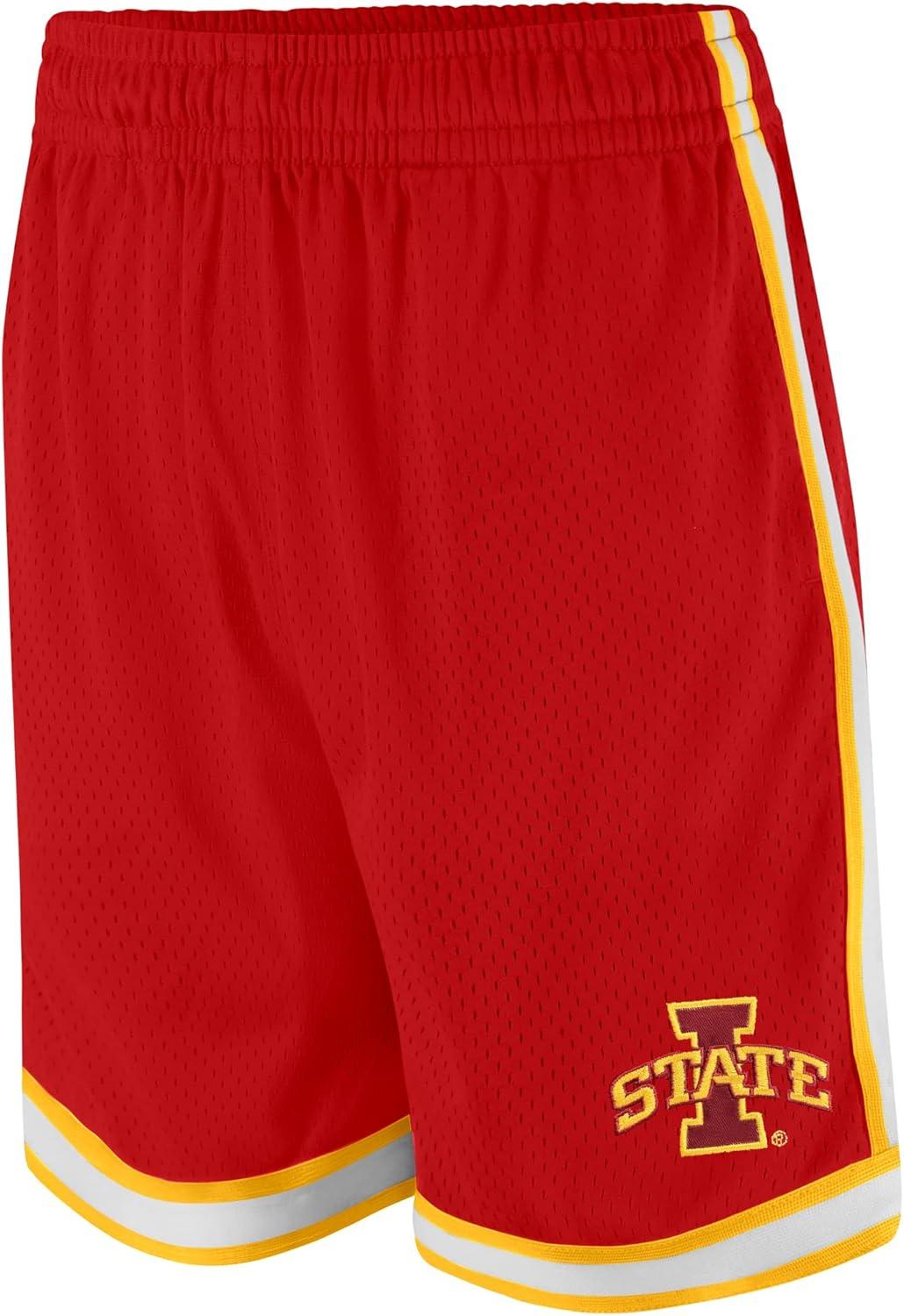 imageUltra Game NCAA Boys NCAA Official Active Knit Slam Basketball Training ShortsTeam Color