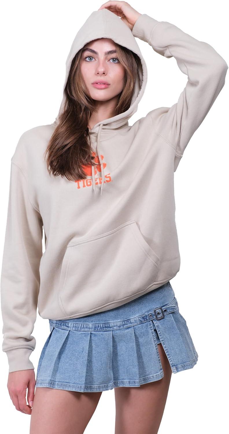 imageUltra Game Womens NCAA Official Super Soft Sweatshirt HoodieSand