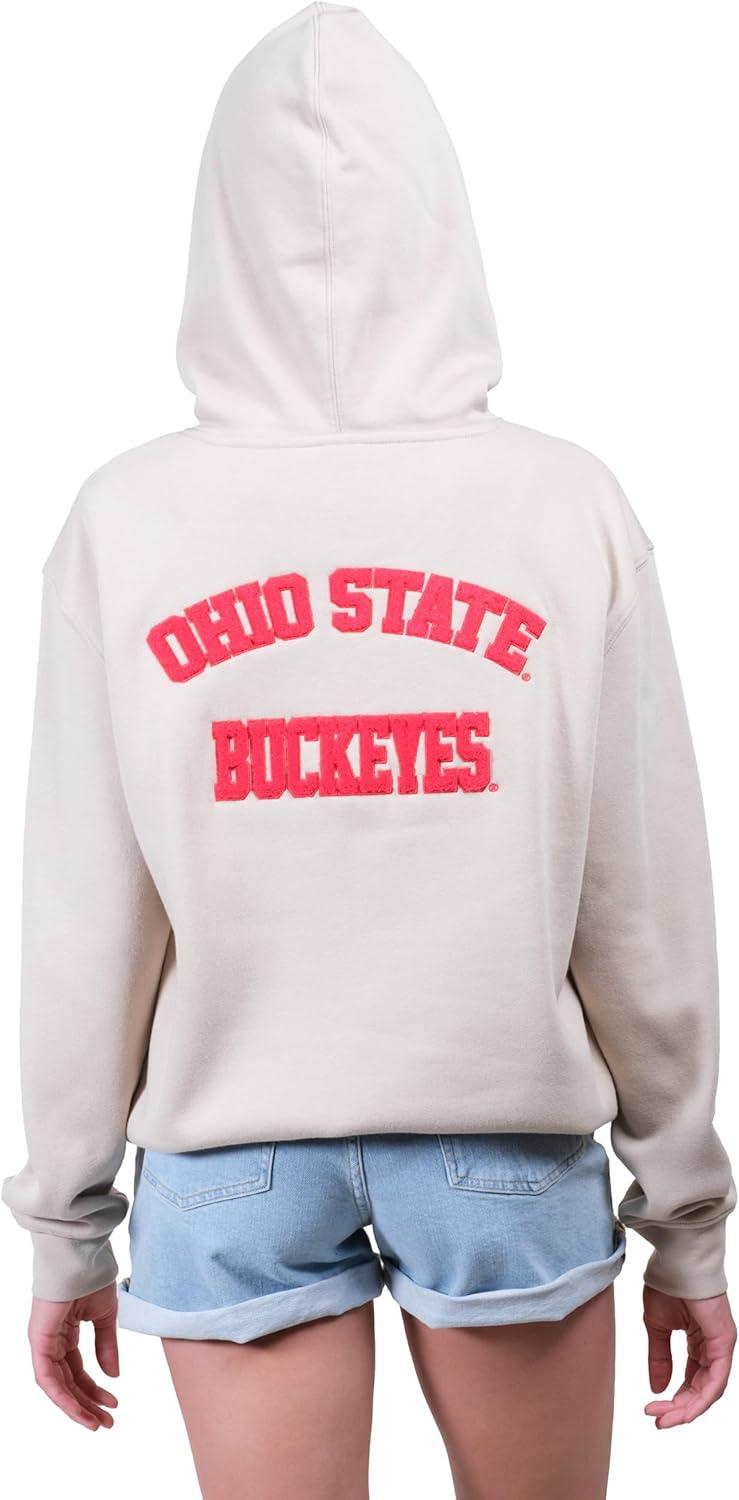 imageUltra Game Womens NCAA Official Super Soft Sweatshirt HoodieSand
