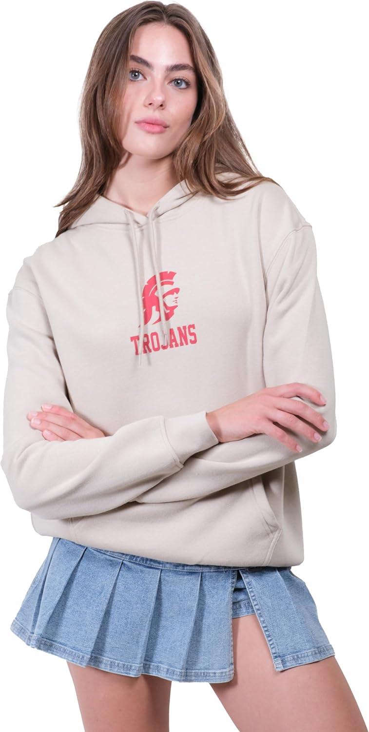 imageUltra Game Womens NCAA Official Super Soft Sweatshirt HoodieSand