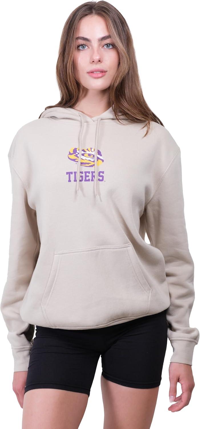 imageUltra Game Womens NCAA Official Super Soft Sweatshirt HoodieSand