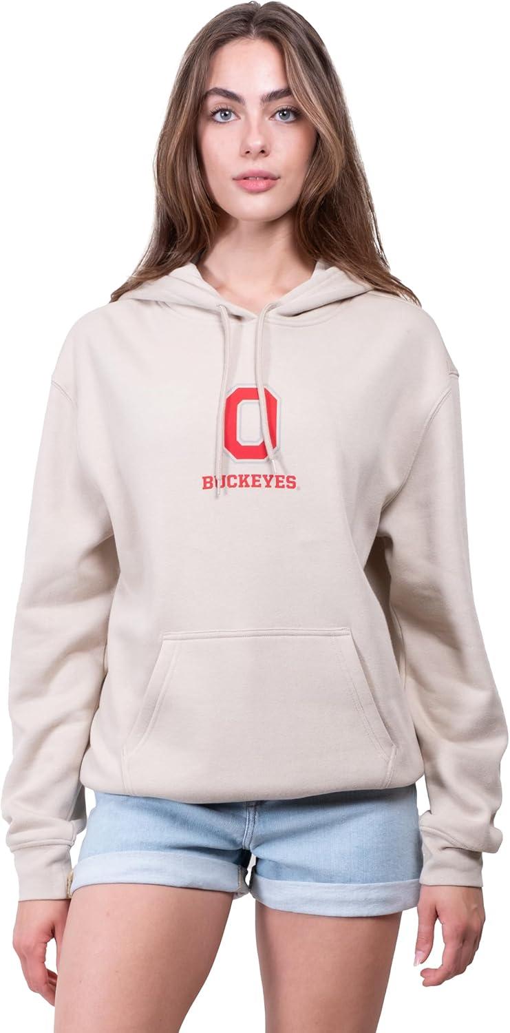 imageUltra Game Womens NCAA Official Super Soft Sweatshirt HoodieSand