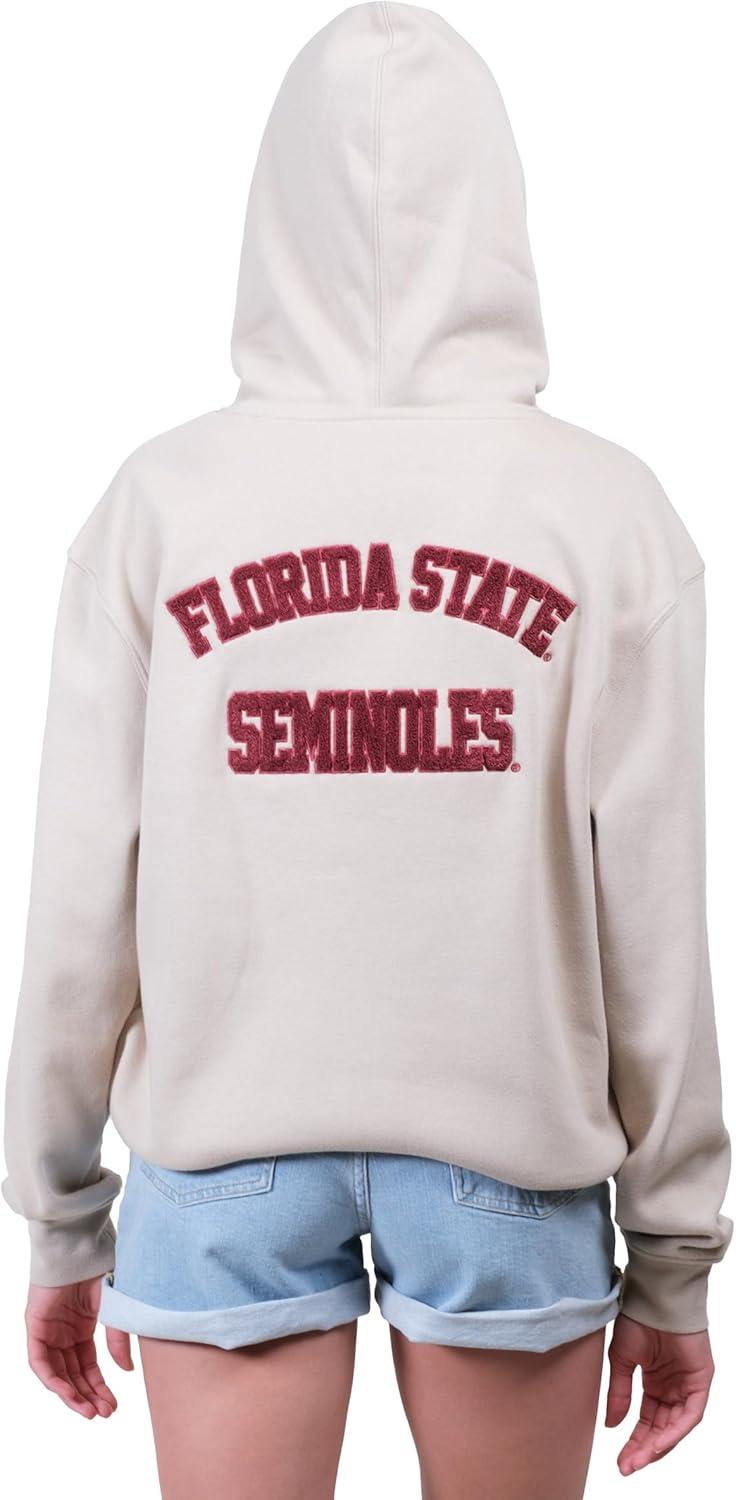 imageUltra Game Womens NCAA Official Super Soft Sweatshirt HoodieSand